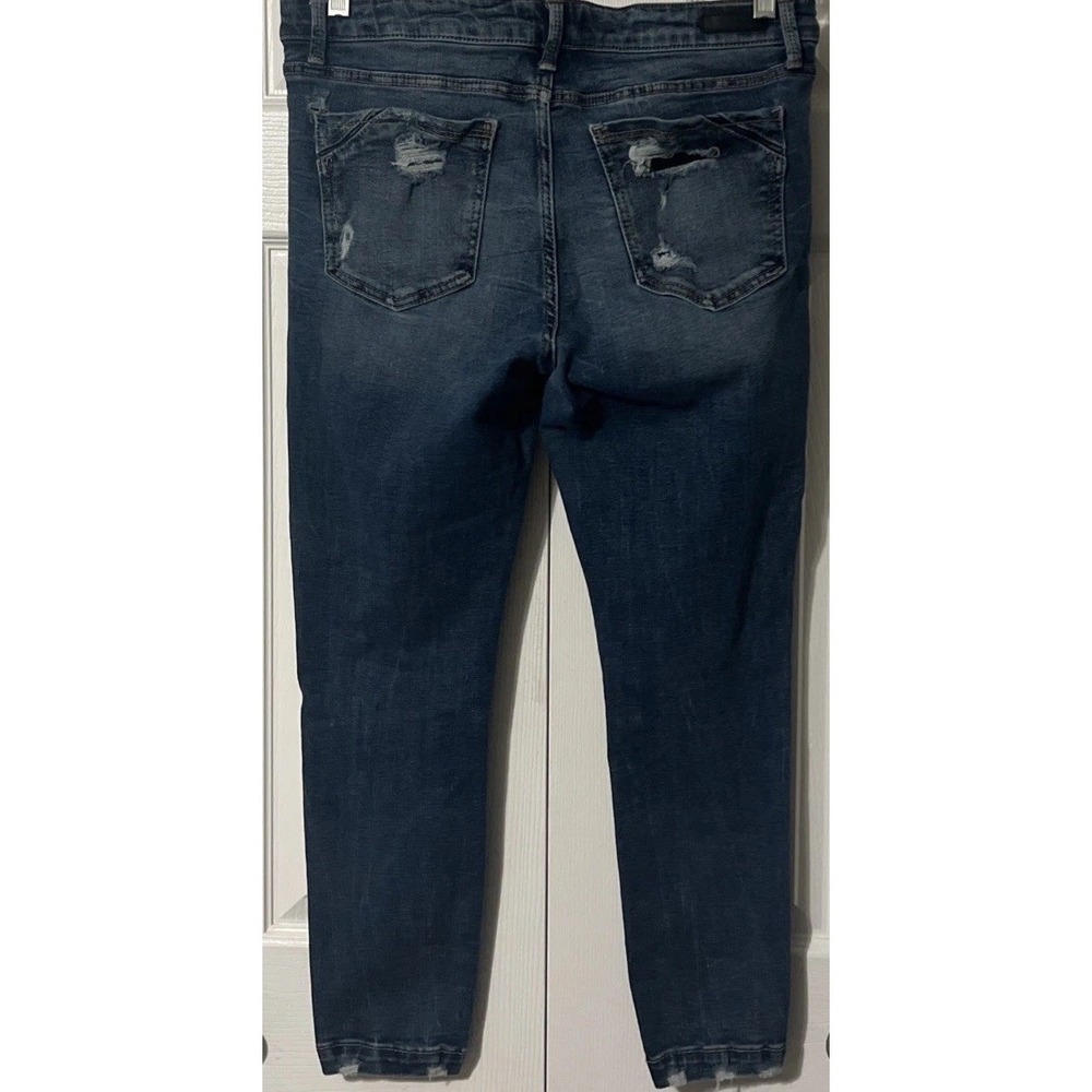 Buckle Black Fit No. 53 Skinny Stretch Mid Rise Distressed Jeans SZ 30 (32x26) - Picture 11 of 16